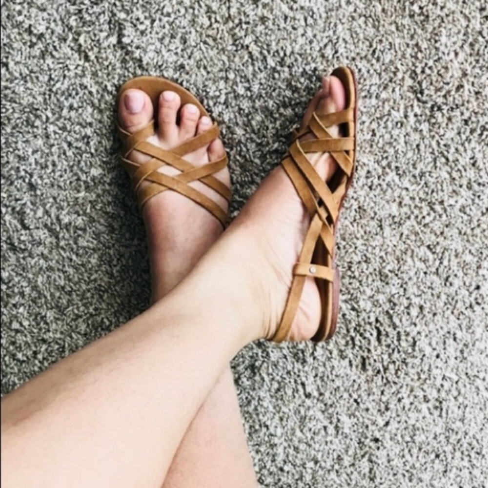 Ugg leather sandals